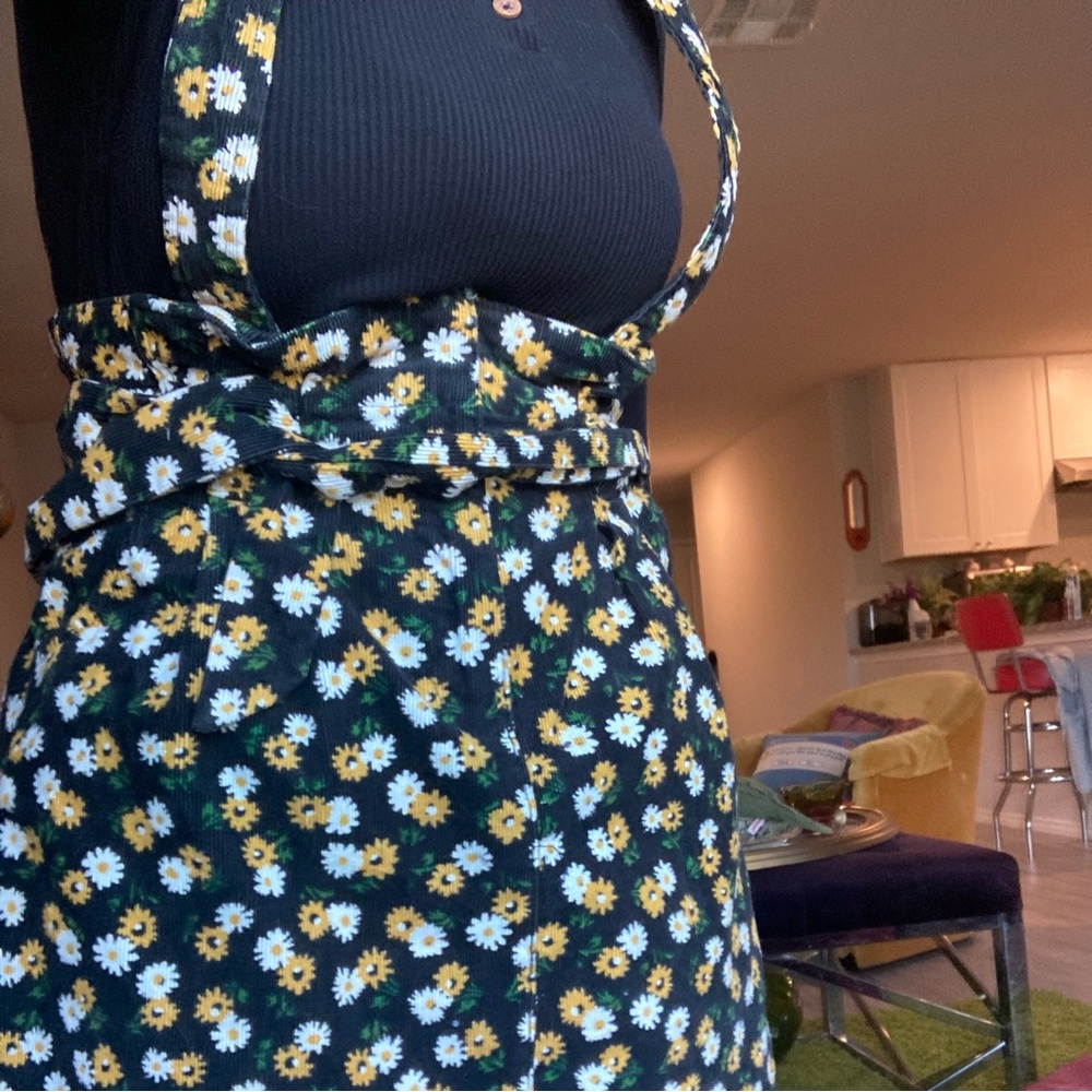 Sunflower Floral Skirt